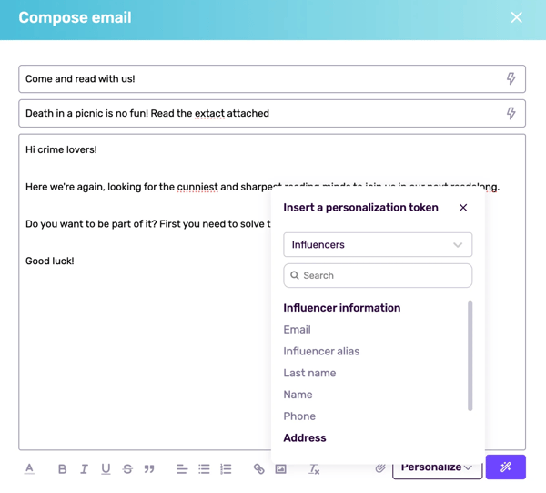 email sequences
