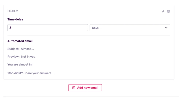 email sequences