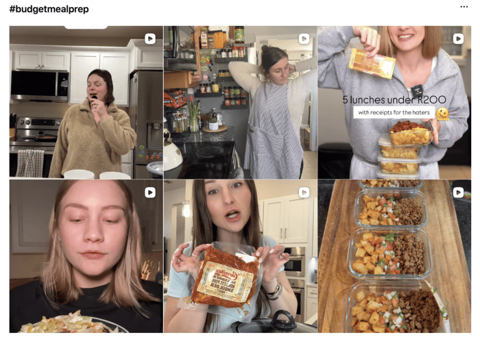 #BudgetMealPrep