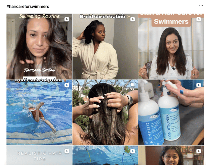 #haircareforswimmers