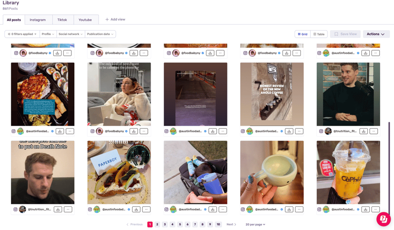 content library
