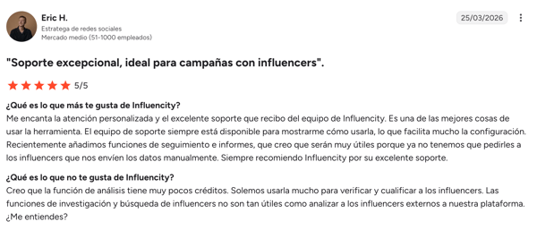 alternativa upfluence