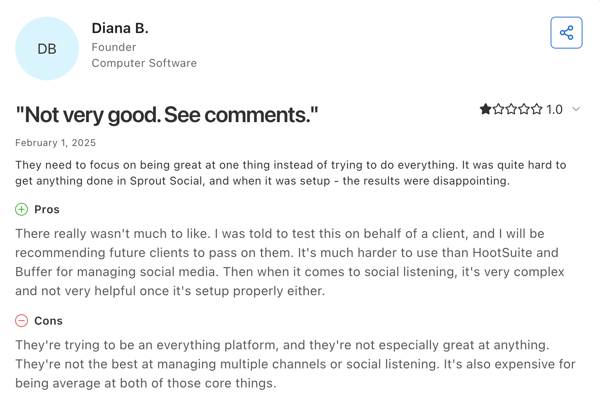 SproutSocial alternative