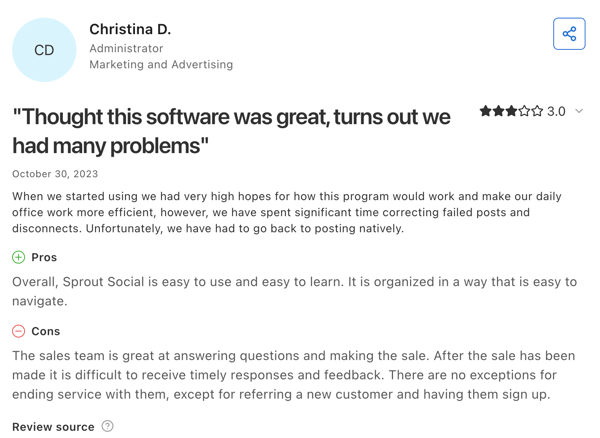 SproutSocial alternative