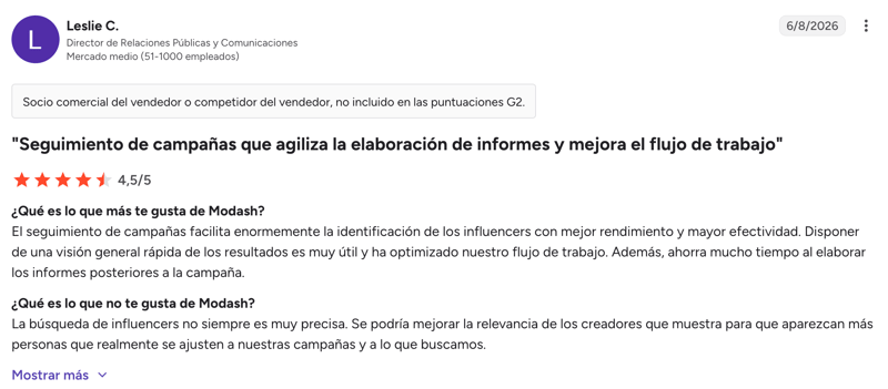 alternativa modash