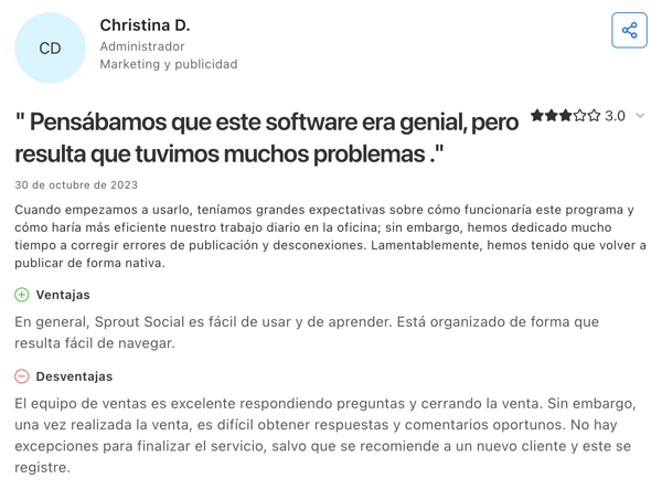 Alternativa SproutSocial