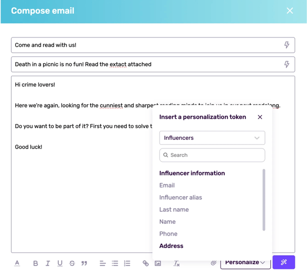 email sequences