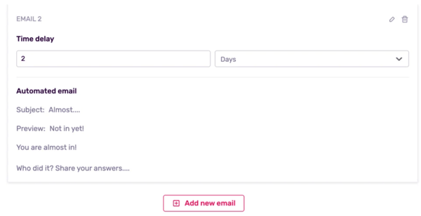 email sequences