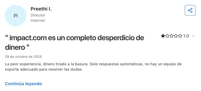 alternativas impact