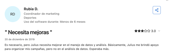 alternativas Julius