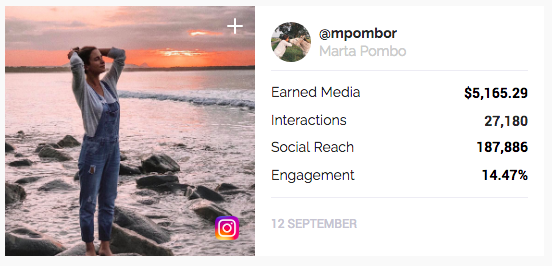 Marta Pombo instagrammer