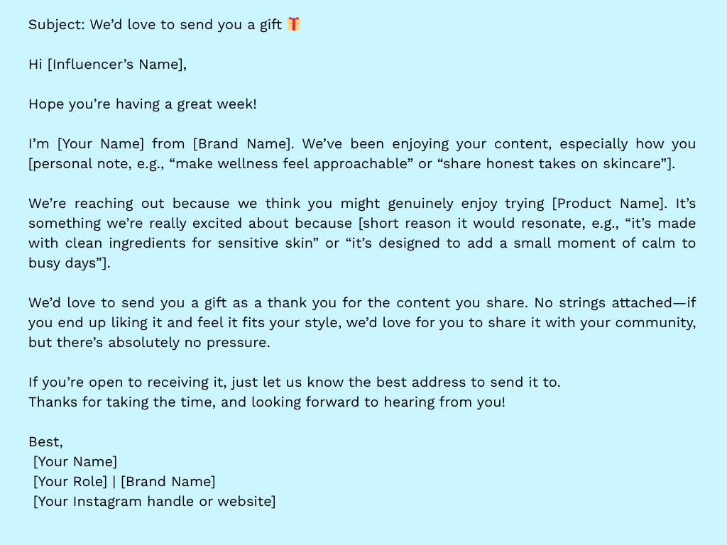 Influencer Gifting Strategy: Everything You Need to Launch Successful ...