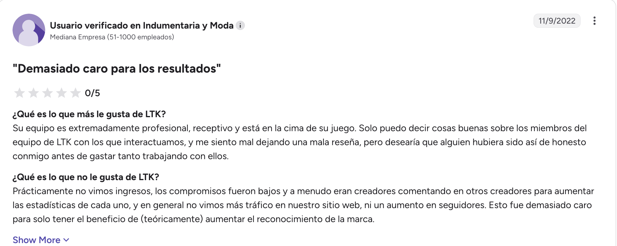alternativas a LTK
