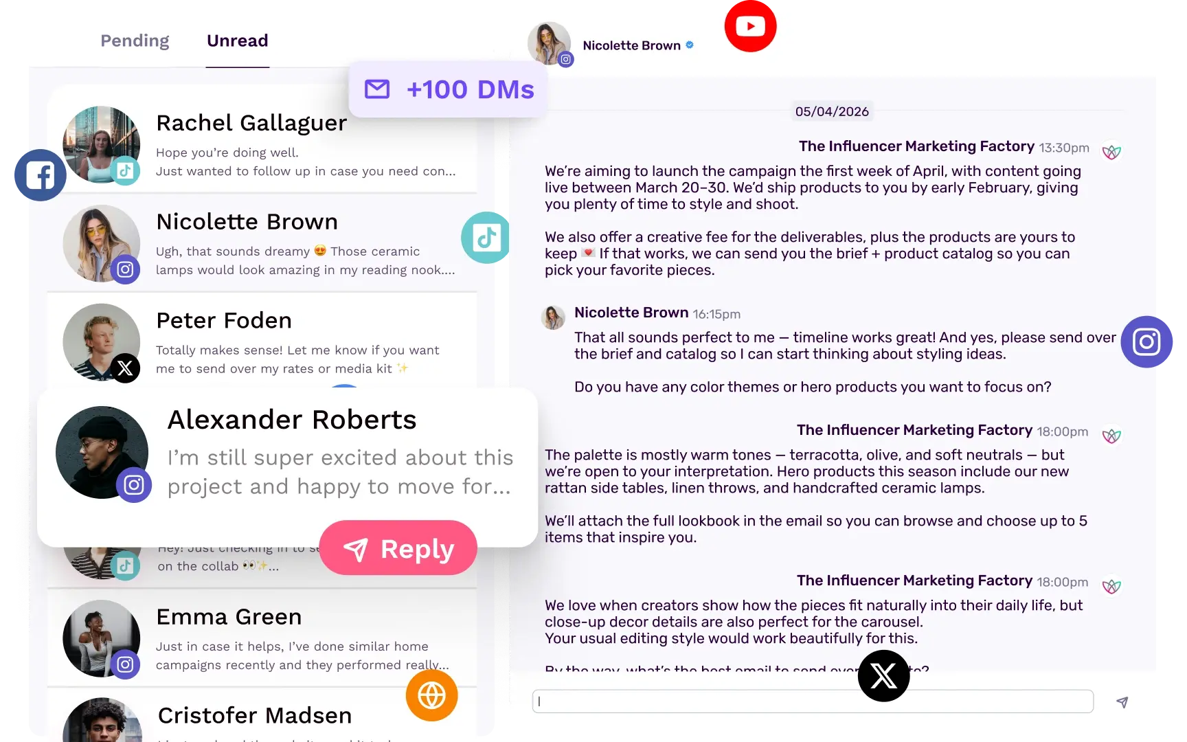 influencer-recruitment-slider-tabs-ever-ghosted-image-composition