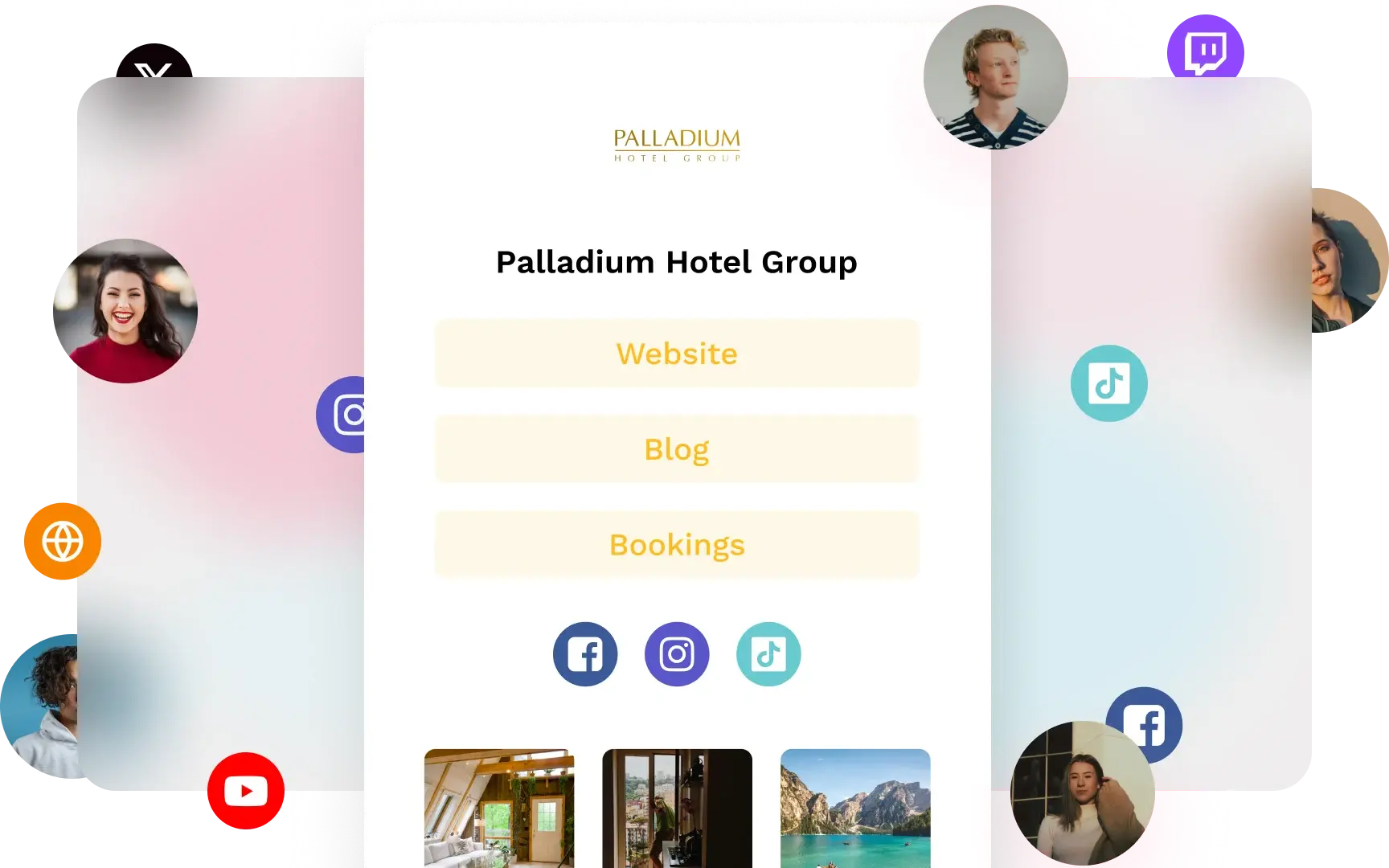 link-in-bio-alternating-content-social-hub-image-composition-one-link-for-everyone