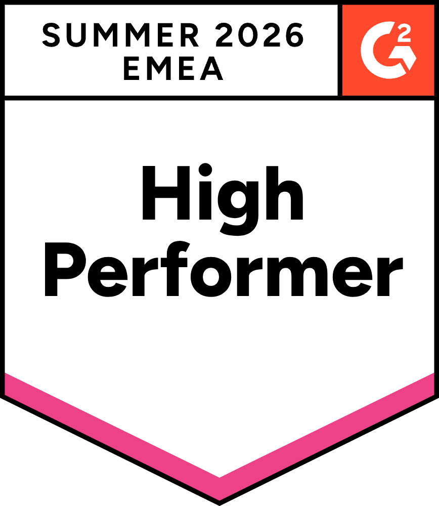 G2 High Performer EMEA